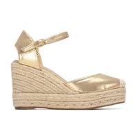 XTI - Alpargatas Mujer Oro - Calzado Cómodo y Versátil - Moda casual - Modelo 14541601 (Talla 39)