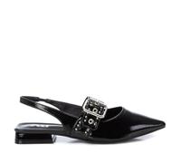 XTI - Bailarinas Mujer Negro - Calzado Cómodo y Versátil - Moda Casual - Modelo 14402301 (Talla 39)