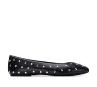 XTI - Bailarinas Mujer Negro - Calzado Cómodo y Versátil - Moda Casual - Modelo 14511501 (Talla 38)