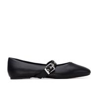 XTI - Bailarinas Mujer Negro - Calzado Cómodo y Versátil - Moda Casual - Modelo 14511805 (Talla 38)