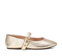 XTI - Bailarinas Mujer Oro - Calzado Cómodo y Versátil - Moda Casual - Modelo 14402102 (Talla 38)