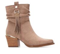 XTI - Botas Camperas Mujer Beige - Calzado Cómodo y Versátil - Moda casual - Modelo 14446103 (Talla 41)