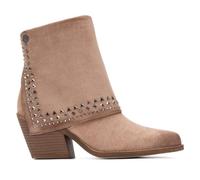 XTI - Botas Camperas Mujer Beige - Calzado Cómodo y Versátil - Moda casual - Modelo 14446403 (Talla 40)