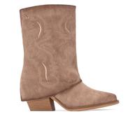 XTI - Botas Camperas Mujer Beige - Calzado Cómodo y Versátil - Moda casual - Modelo 14447001 (Talla 41)