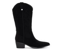 XTI - Botas Camperas Mujer Negro - Calzado Cómodo y Versátil - Moda casual - Modelo 14430801 (Talla 40)