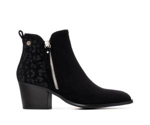 XTI - Botas Camperas Mujer Negro - Calzado Cómodo y Versátil - Moda casual - Modelo 14464702 (Talla 37)