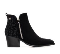 XTI - Botas Camperas Mujer Negro - Calzado Cómodo y Versátil - Moda casual - Modelo 14464702 (Talla 38)