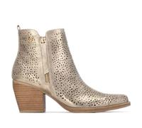XTI - Botas Camperas Mujer Oro - Calzado Cómodo y Versátil - Moda casual - Modelo 14503705 (Talla 38)