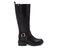 XTI - Botas Moteras Mujer Negro - Calzado Cómodo y Versátil - Moda casual - Modelo 14308901 (Talla 37)