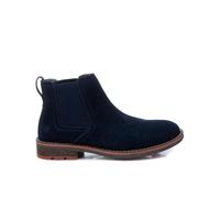 Xti Botín caballero serraje tipo Chelsea. Azul marino 44