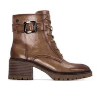 XTI - Botín Militar Mujer Beige - Calzado Cómodo y Versátil - Moda casual - Modelo 14427502 (Talla 39)