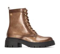 XTI - Botín Militar Mujer Beige - Calzado Cómodo y Versátil - Moda casual - Modelo 14429603 (Talla 38)