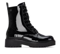 XTI - Botín Militar Mujer Negro - Calzado Cómodo y Versátil - Moda casual - Modelo 14439001 (Talla 40)