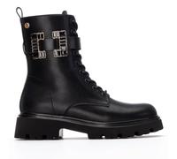 XTI Footwear - Botín militar mujer 14443101 Negro cómodo y versátil Talla 39