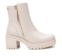 XTI - Botín Mujer Beige - Calzado Cómodo y Versátil - Moda casual - Modelo 14153802 (Talla 38)