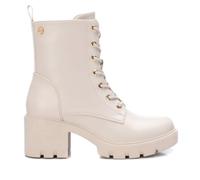 XTI - Botín Mujer Beige - Calzado Cómodo y Versátil - Moda casual - Modelo 14184002 (Talla 39)