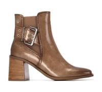 XTI - Botín Mujer Beige - Calzado Cómodo y Versátil - Moda casual - Modelo 14431501 (Talla 37)