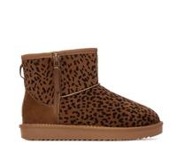 XTI - Botín Mujer Leopardo - Calzado Cómodo y Versátil - Moda casual - Modelo 14444304 (Talla 38)