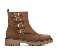 XTI - Botín Mujer Taupe - Calzado Cómodo y Versátil - Moda casual - Modelo 13057701 (Talla 38)