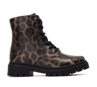XTI - Botín Niña Leopardo - Calzado Cómodo y Versátil - Moda casual - Modelo 15133102 (Talla 34)