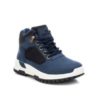 XTI Botines Con Cremallera Y Cordones (Vegano), Niños - NAV (MARINO)