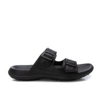 XTI - Chancla Hombre Negro - Calzado Cómodo y Versátil - Moda casual - Modelo 14376801 (Talla 43)