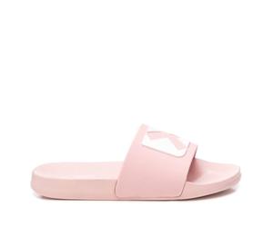 XTI - Chancla Niña Nude - Calzado Cómodo y Versátil - Moda casual - Modelo 15114605 (Talla 33)