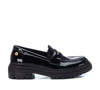 XTI - Mocasines Mujer Negro - Calzado Cómodo y Versátil - Moda Casual - Modelo 14200102 (Talla 39)
