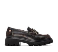 XTI - Mocasines Mujer Bronce - Calzado Cómodo y Versátil - Moda Casual - Modelo 14442901 (Talla 37)