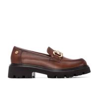 XTI - Mocasines Mujer Camel - Calzado Cómodo y Versátil - Moda Casual - Modelo 14441801 (Talla 38)