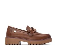 XTI - Mocasines Mujer Camel - Calzado Cómodo y Versátil - Moda Casual - Modelo 14449103 (Talla 36)