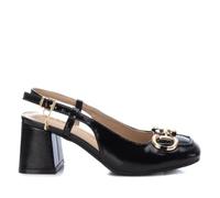 XTI - Mocasines Mujer Negro - Calzado Cómodo y Versátil - Moda Casual - Modelo 14234304 (Talla 39)