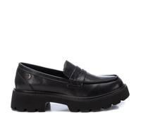 XTI - Mocasines Mujer Negro - Calzado Cómodo y Versátil - Moda Casual - Modelo 14298001 (Talla 37)