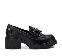 XTI - Mocasines Mujer Negro - Calzado Cómodo y Versátil - Moda Casual - Modelo 14310601 (Talla 39)