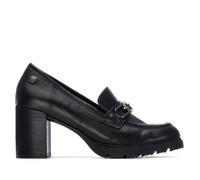 XTI - Mocasines Mujer Negro - Calzado Cómodo y Versátil - Moda Casual - Modelo 14430201 (Talla 40)