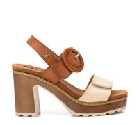 XTI - Sandalia Mujer Camel - Calzado Cómodo y Versátil - Moda casual - Modelo 14408801 (Talla 39)