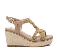XTI - Sandalia Mujer Beige - Calzado Cómodo y Versátil - Moda casual - Modelo 14283403 (Talla 39)