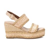 XTI - Sandalia Mujer Beige - Calzado Cómodo y Versátil - Moda casual - Modelo 14382001 (Talla 38)