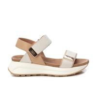 XTI - Sandalia Mujer Beige - Calzado Cómodo y Versátil - Moda casual - Modelo 14387403 (Talla 39)