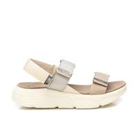 XTI - Sandalia Mujer Beige - Calzado Cómodo y Versátil - Moda casual - Modelo 14407301 (Talla 38)