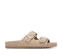 XTI - Sandalia Mujer Beige - Calzado Cómodo y Versátil - Moda casual - Modelo 14506602 (Talla 39)