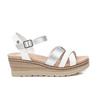 XTI - Sandalia Mujer Blanco - Calzado Cómodo y Versátil - Moda casual - Modelo 14285301 (Talla 35)