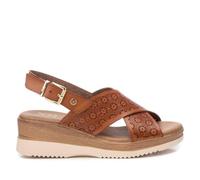 XTI - Sandalia Mujer Camel - Calzado Cómodo y Versátil - Moda casual - Modelo 14385201 (Talla 38)