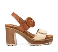 XTI - Sandalia Mujer Camel - Calzado Cómodo y Versátil - Moda casual - Modelo 14408801 (Talla 40)