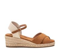 XTI - Sandalia Mujer Camel - Calzado Cómodo y Versátil - Moda casual - Modelo 14411002 (Talla 37)