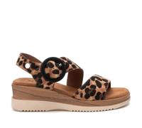 XTI - Sandalia Mujer Camel - Calzado Cómodo y Versátil - Moda casual - Modelo 14459701 (Talla 41)