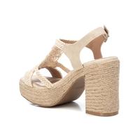 XTI - Sandalia Mujer Hielo - Calzado Cómodo y Versátil - Moda casual - Modelo 14283905 (Talla 38)