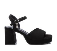 XTI - Sandalia Mujer Negro - Calzado Cómodo y Versátil - Moda casual - Modelo 14147101 (Talla 40)