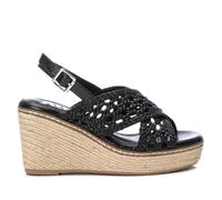 XTI - Sandalia Mujer Negro - Calzado Cómodo y Versátil - Moda casual - Modelo 14274603 (Talla 39)