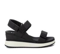 XTI - Sandalia Mujer Negro - Calzado Cómodo y Versátil - Moda casual - Modelo 14384808 (Talla 36)